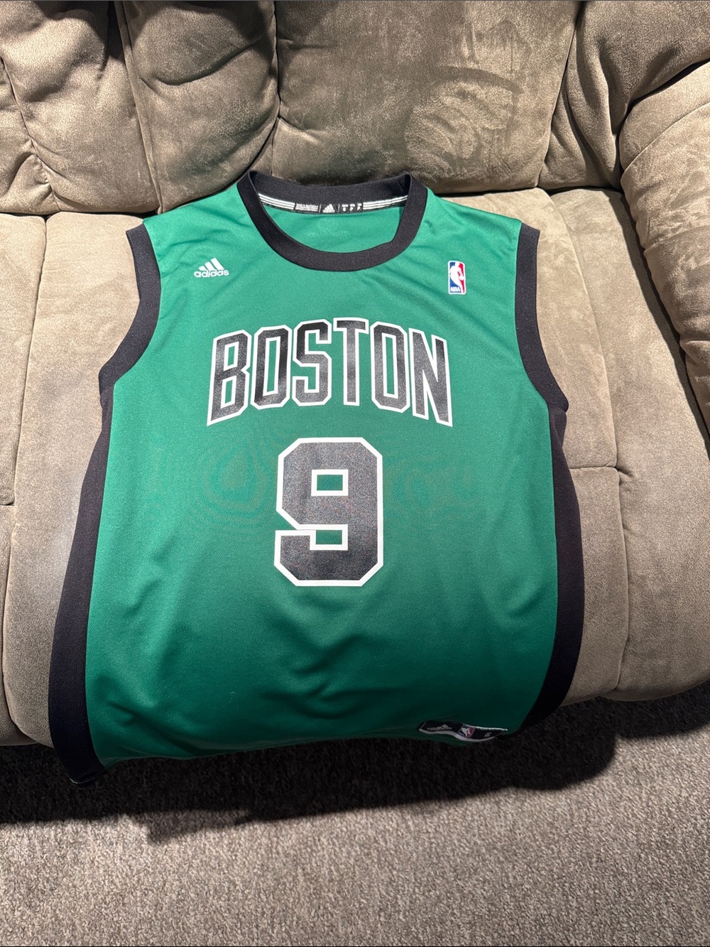 Boston Celtics Rajon Rondo Green Basketball Jersey